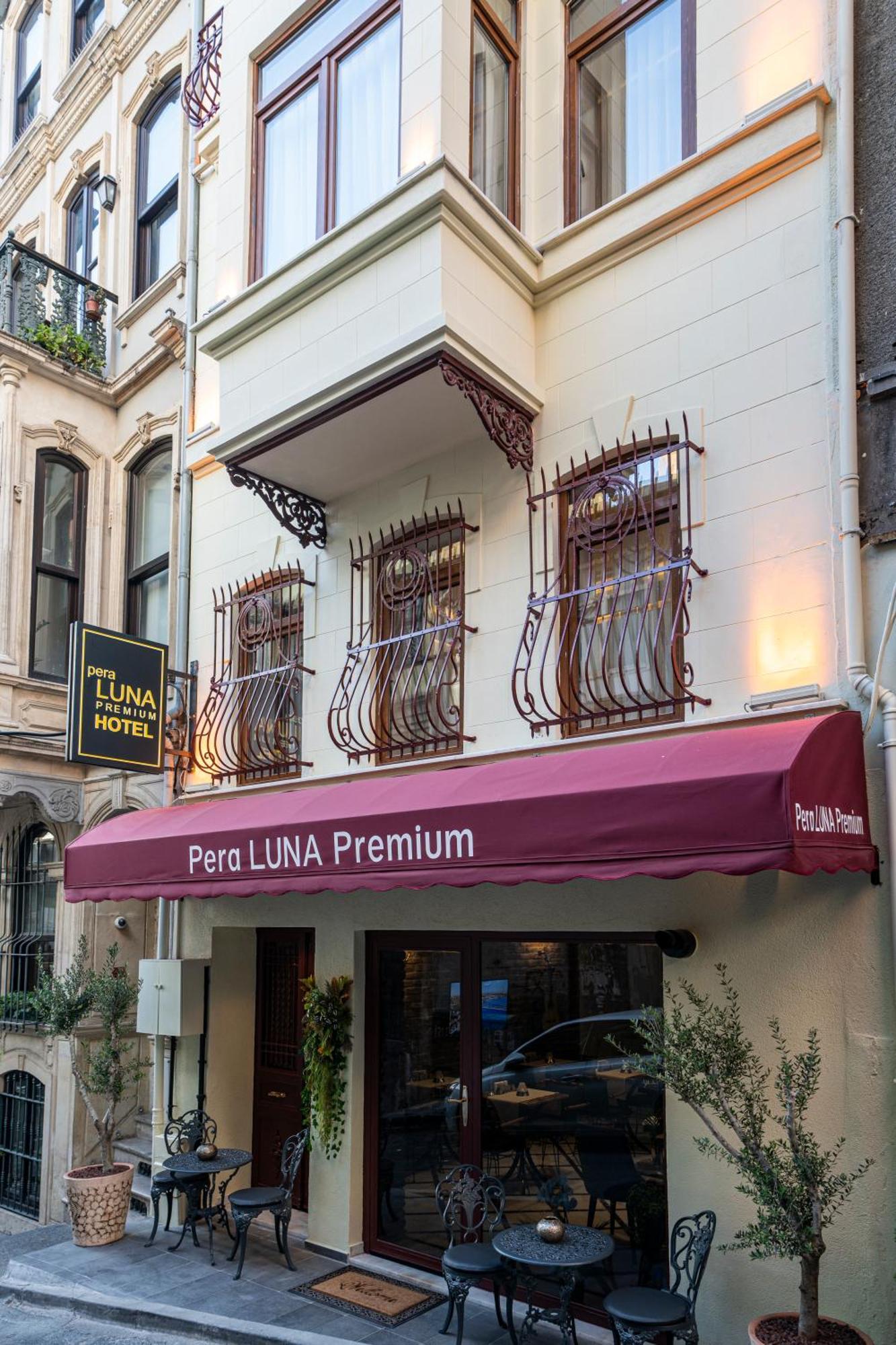 Pera Luna Premium Hotel Istanbul Exterior foto